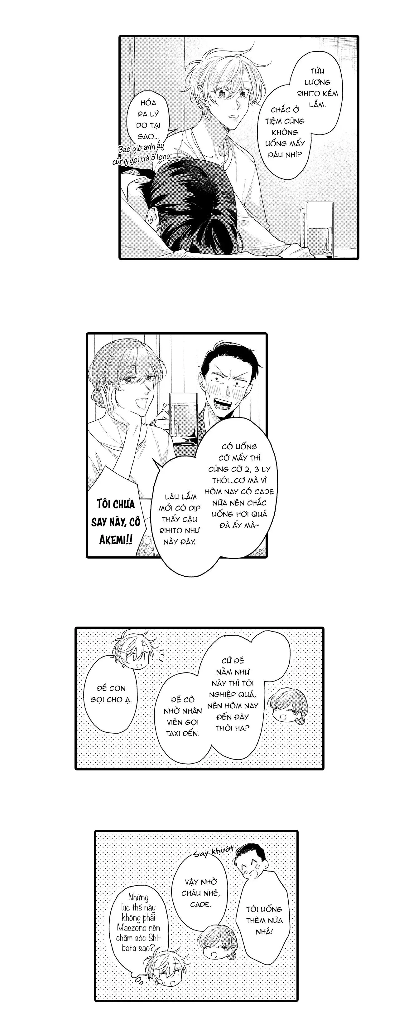 Làm tình với một Yakuza trí thức, yêu và sẽ không bao giờ buông tay! Chapter 3 Trang 12