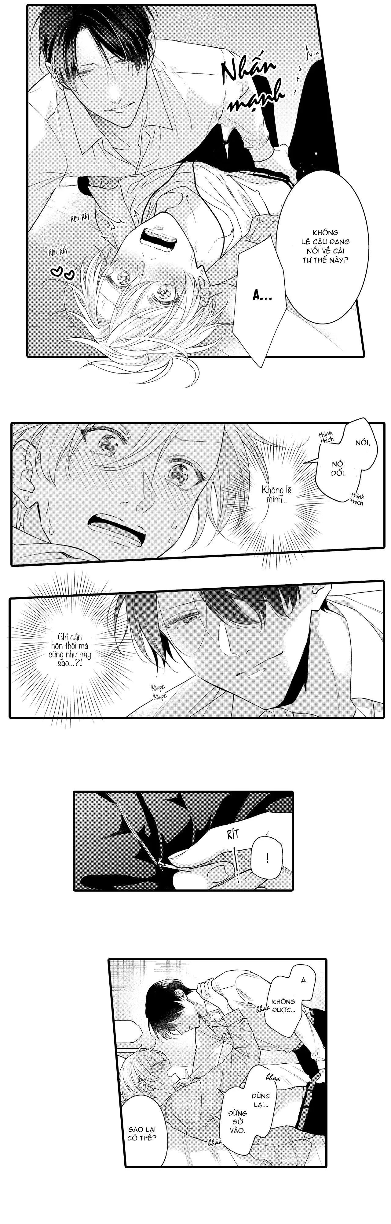 Làm tình với một Yakuza trí thức, yêu và sẽ không bao giờ buông tay! Chapter 4 Trang 10