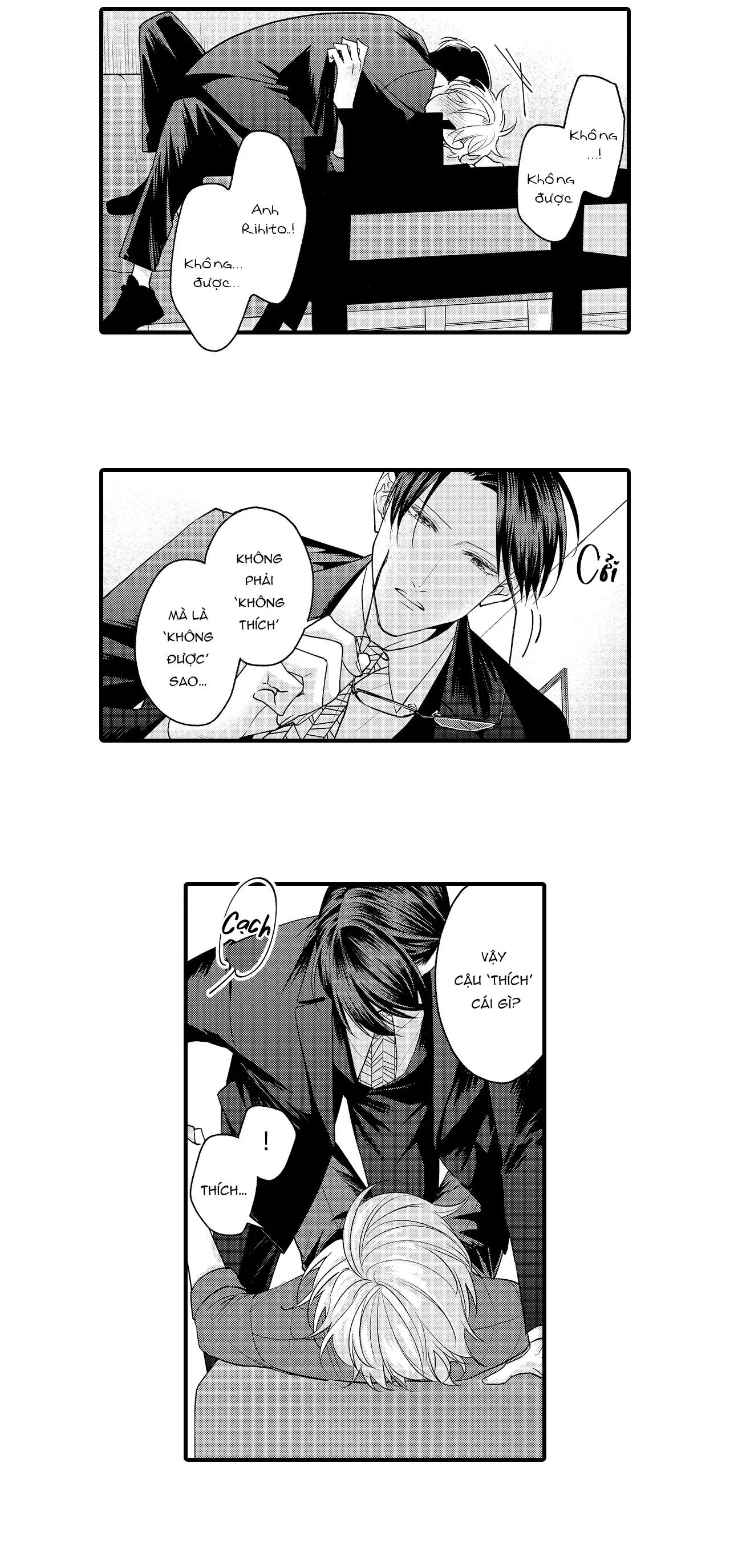 Làm tình với một Yakuza trí thức, yêu và sẽ không bao giờ buông tay! Chapter 6 Trang 10