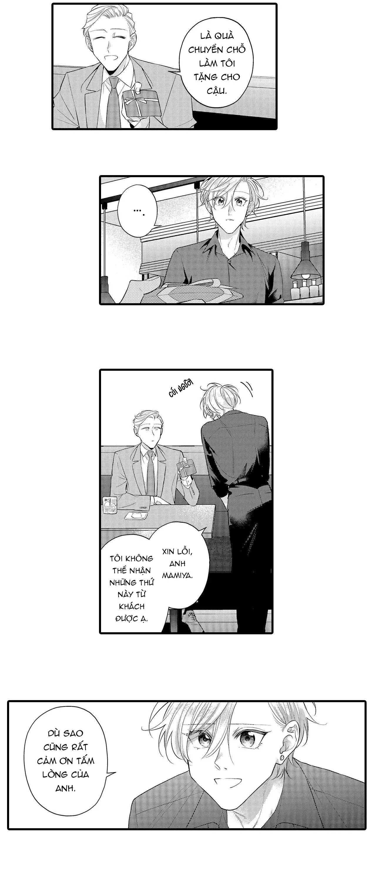 Làm tình với một Yakuza trí thức, yêu và sẽ không bao giờ buông tay! Chapter 9 Trang 3