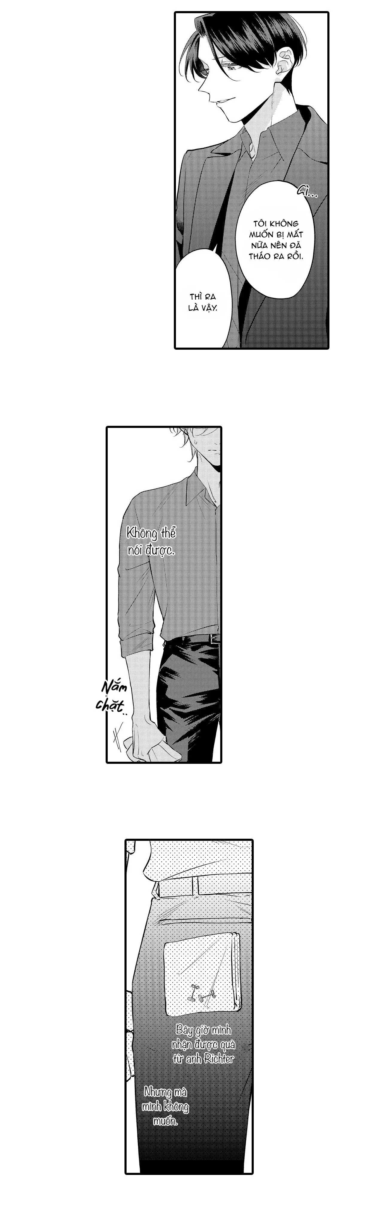 Làm tình với một Yakuza trí thức, yêu và sẽ không bao giờ buông tay! Chapter 11 Trang 9