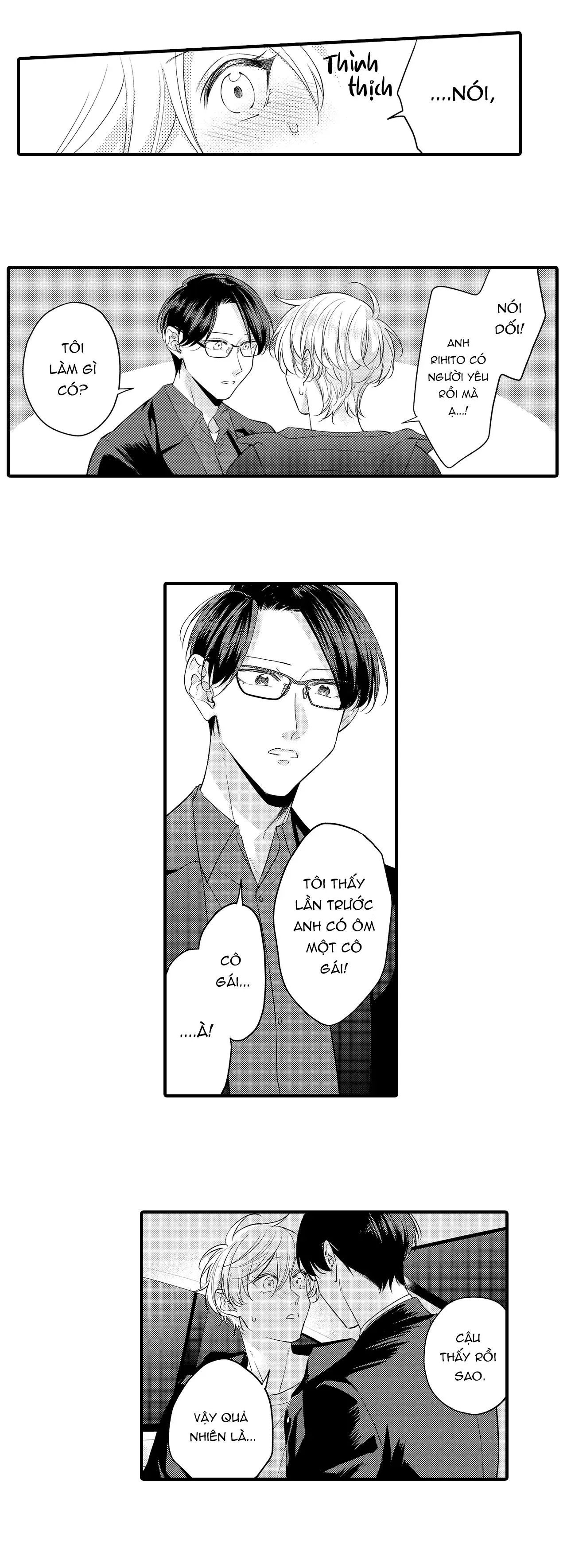 Làm tình với một Yakuza trí thức, yêu và sẽ không bao giờ buông tay! Chapter 12 Trang 17