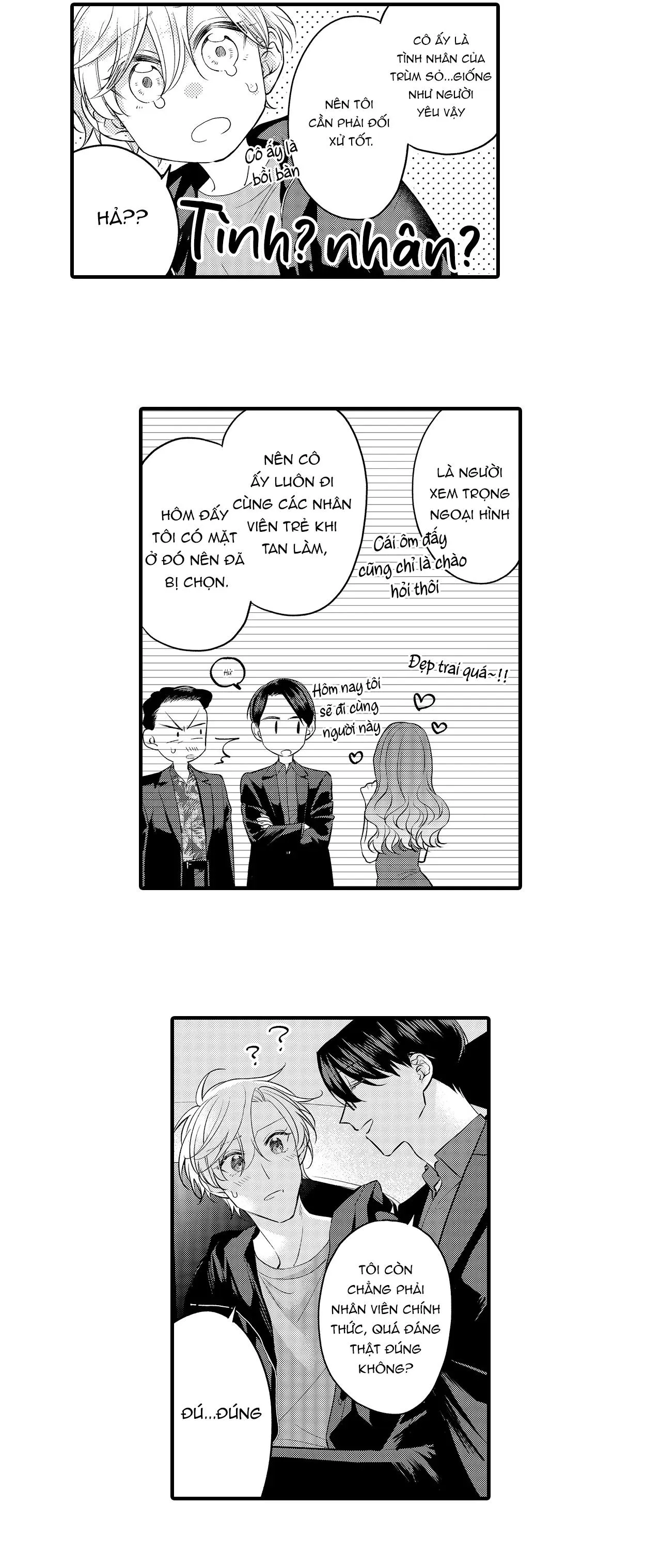 Làm tình với một Yakuza trí thức, yêu và sẽ không bao giờ buông tay! Chapter 12 Trang 18