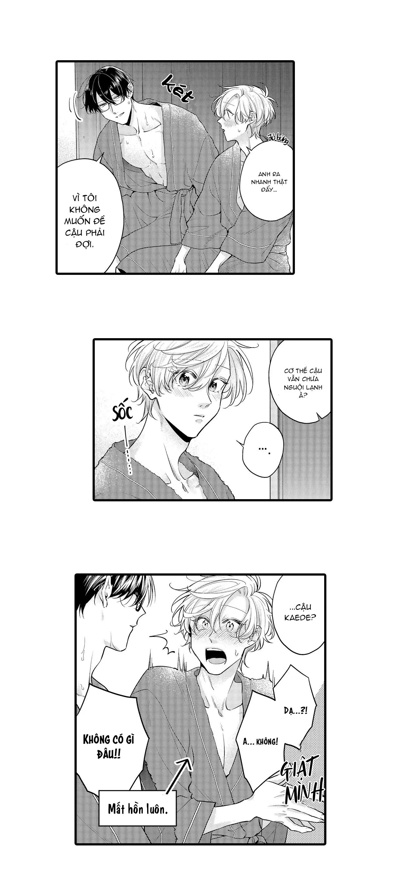 Làm tình với một Yakuza trí thức, yêu và sẽ không bao giờ buông tay! Chapter 13 Trang 4