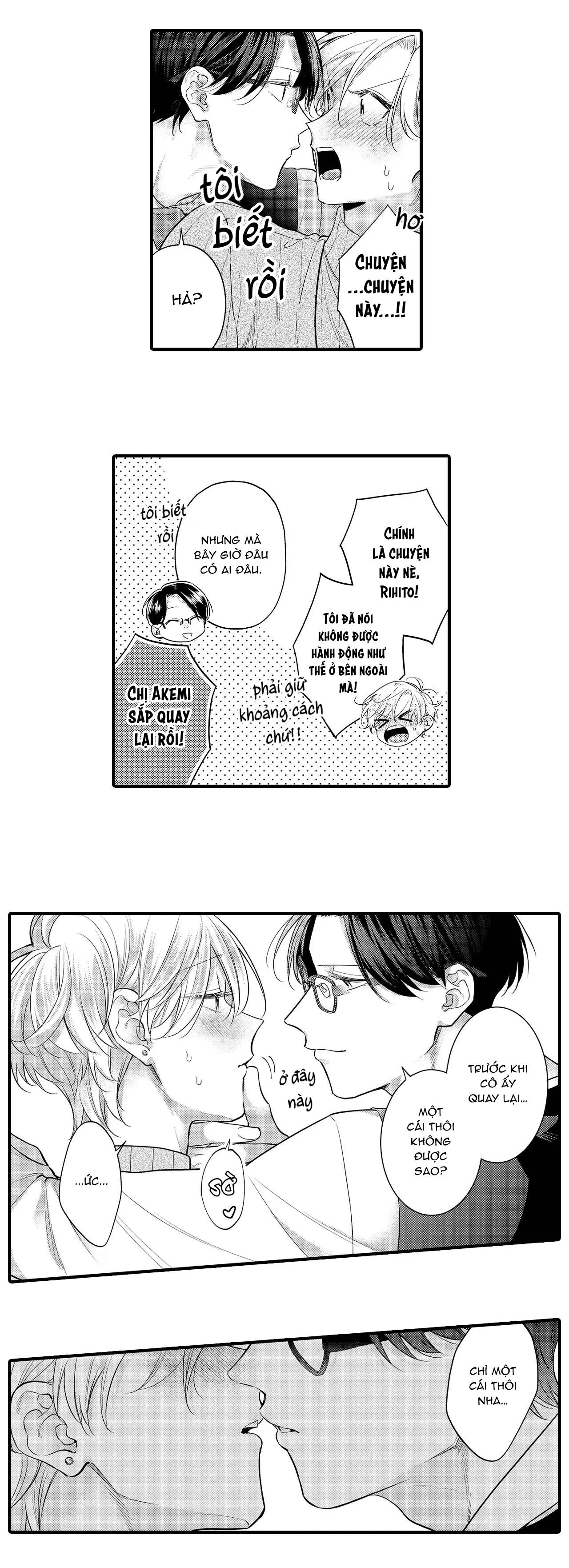 Làm tình với một Yakuza trí thức, yêu và sẽ không bao giờ buông tay! Chapter 14 Trang 15