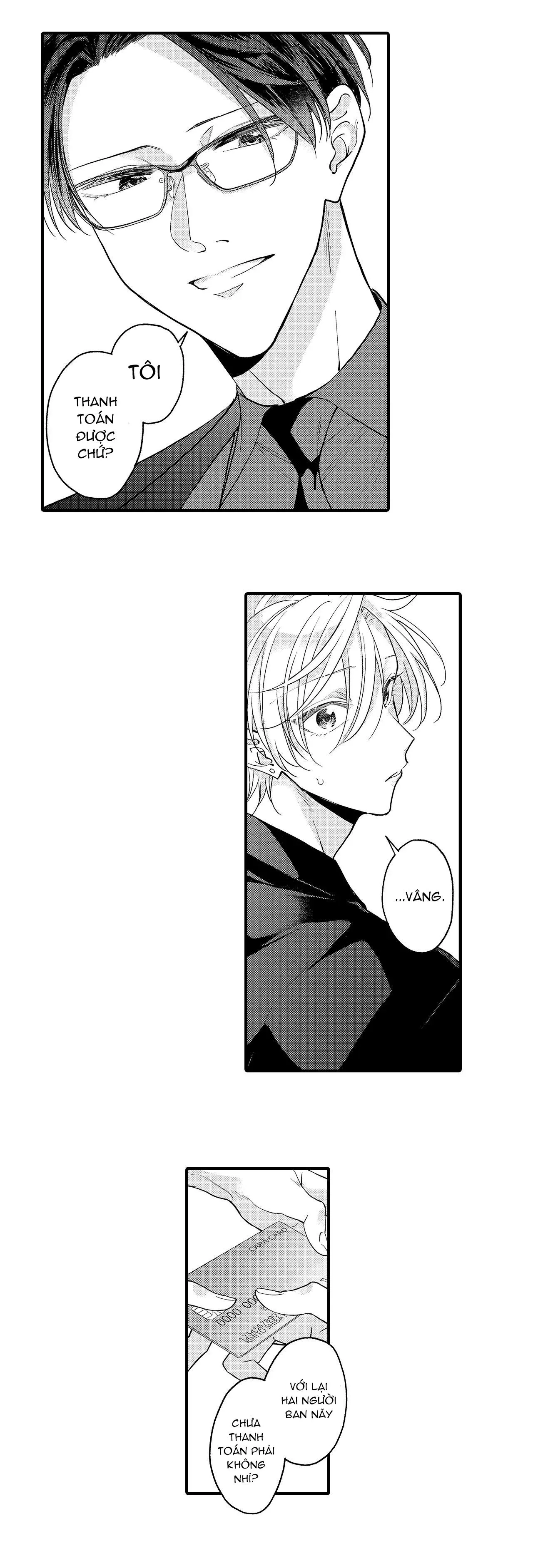 Làm tình với một Yakuza trí thức, yêu và sẽ không bao giờ buông tay! Chapter 1 Trang 9