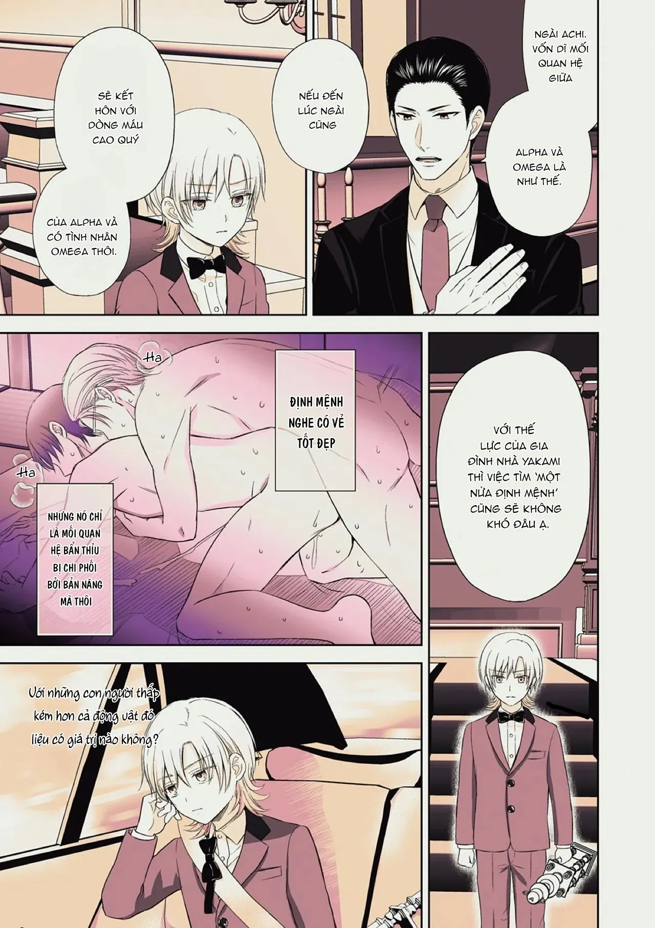 Làm tình với phục vụ là Omega Chapter 4 Trang 7