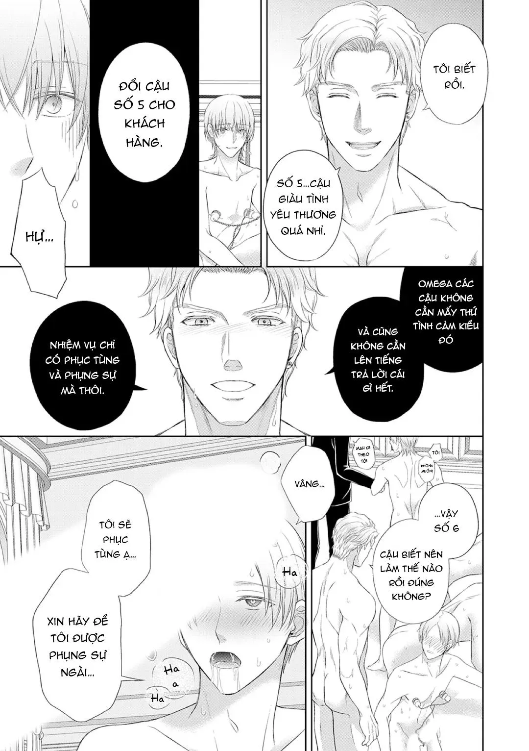 Làm tình với phục vụ là Omega Chapter 8 Trang 6