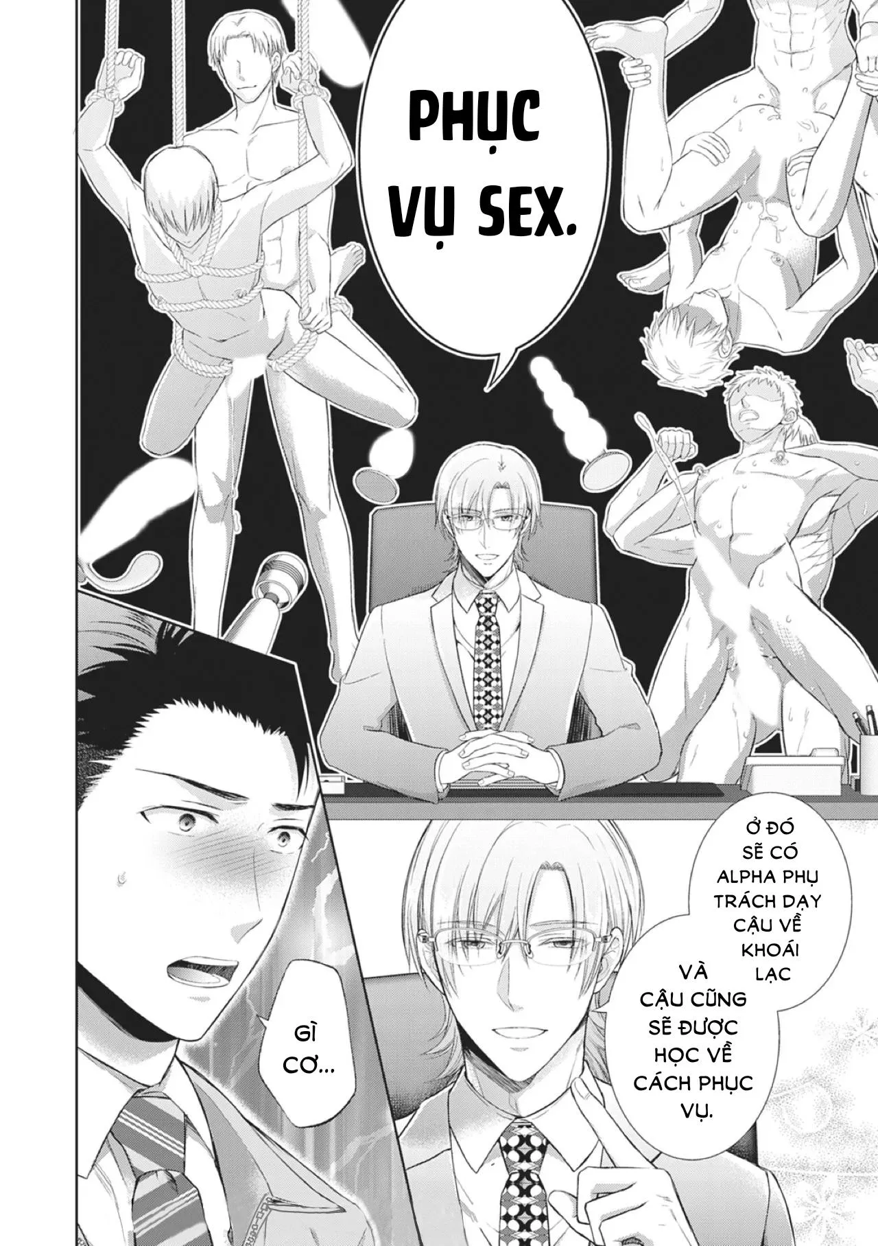 Làm tình với phục vụ là Omega Chapter 1 Trang 32