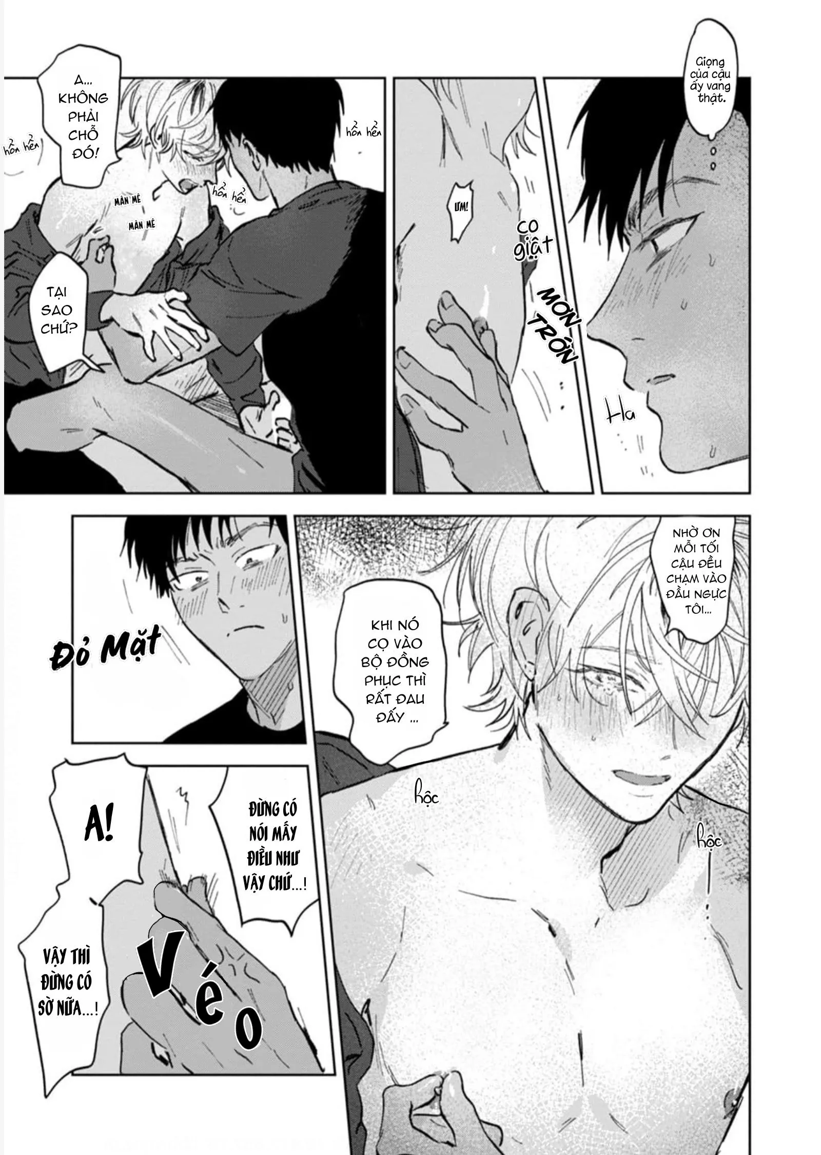 Làn Da Ửng Đỏ Của Cậu Khiến Tôi Bối Rối Chapter 3 Trang 4