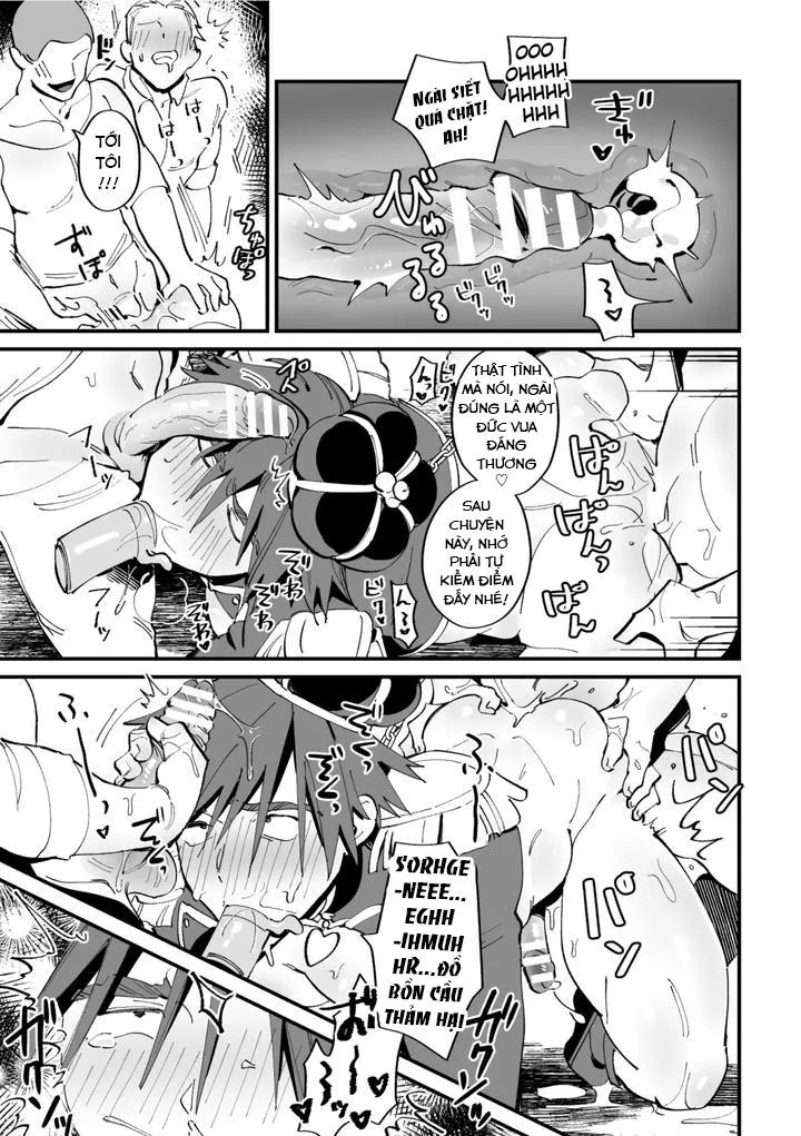 Lễ đăng quang của Vua Ketsu-Man Chapter 1 Trang 23