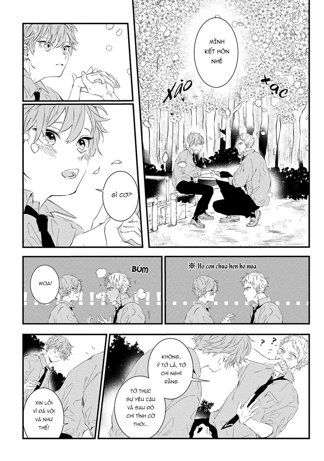 Lên Giường Cùng Nhau Đêm Nay Đi Chapter 3 Trang 19