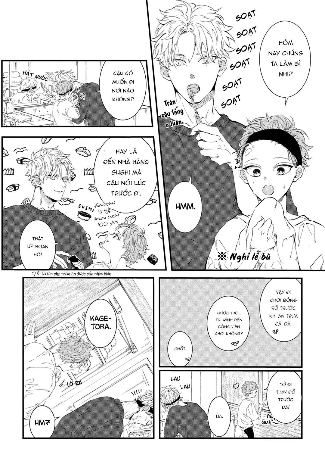 Lên Giường Cùng Nhau Đêm Nay Đi Chapter 5 Trang 5