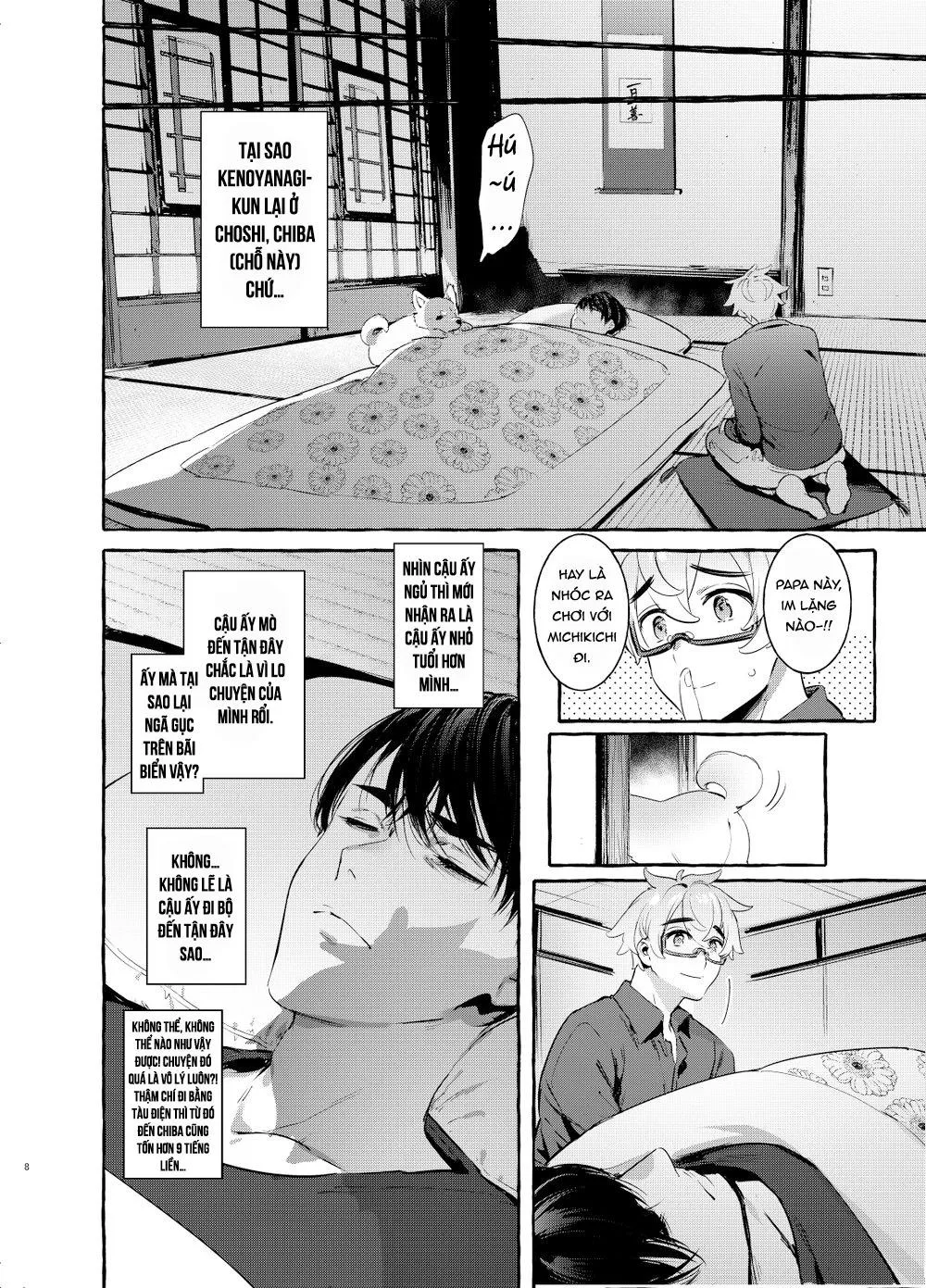 Lịch Sử Đen Tối Của Cha-Người Cha M Là Cún Con Gâu Gâu Chapter 7 Trang 8