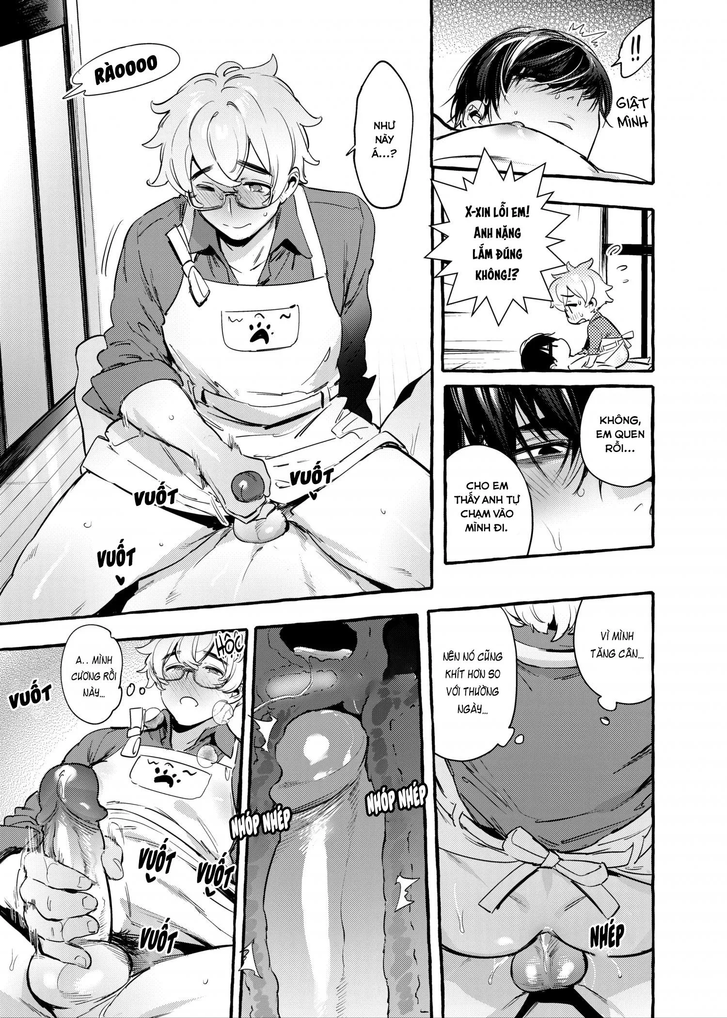 Lịch Sử Đen Tối Của Cha-Người Cha M Là Cún Con Gâu Gâu Chapter 12 Trang 10