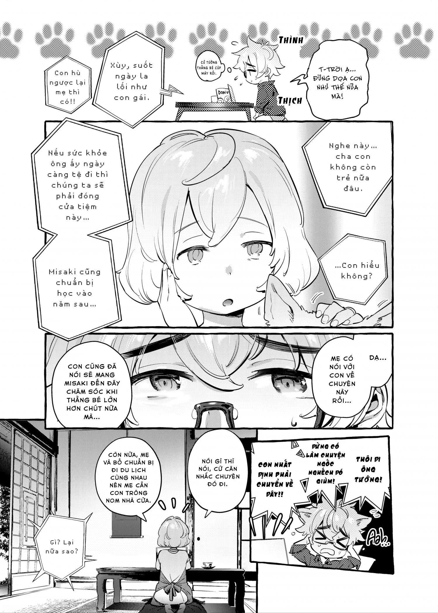 Lịch Sử Đen Tối Của Cha-Người Cha M Là Cún Con Gâu Gâu Chapter 13 Trang 3
