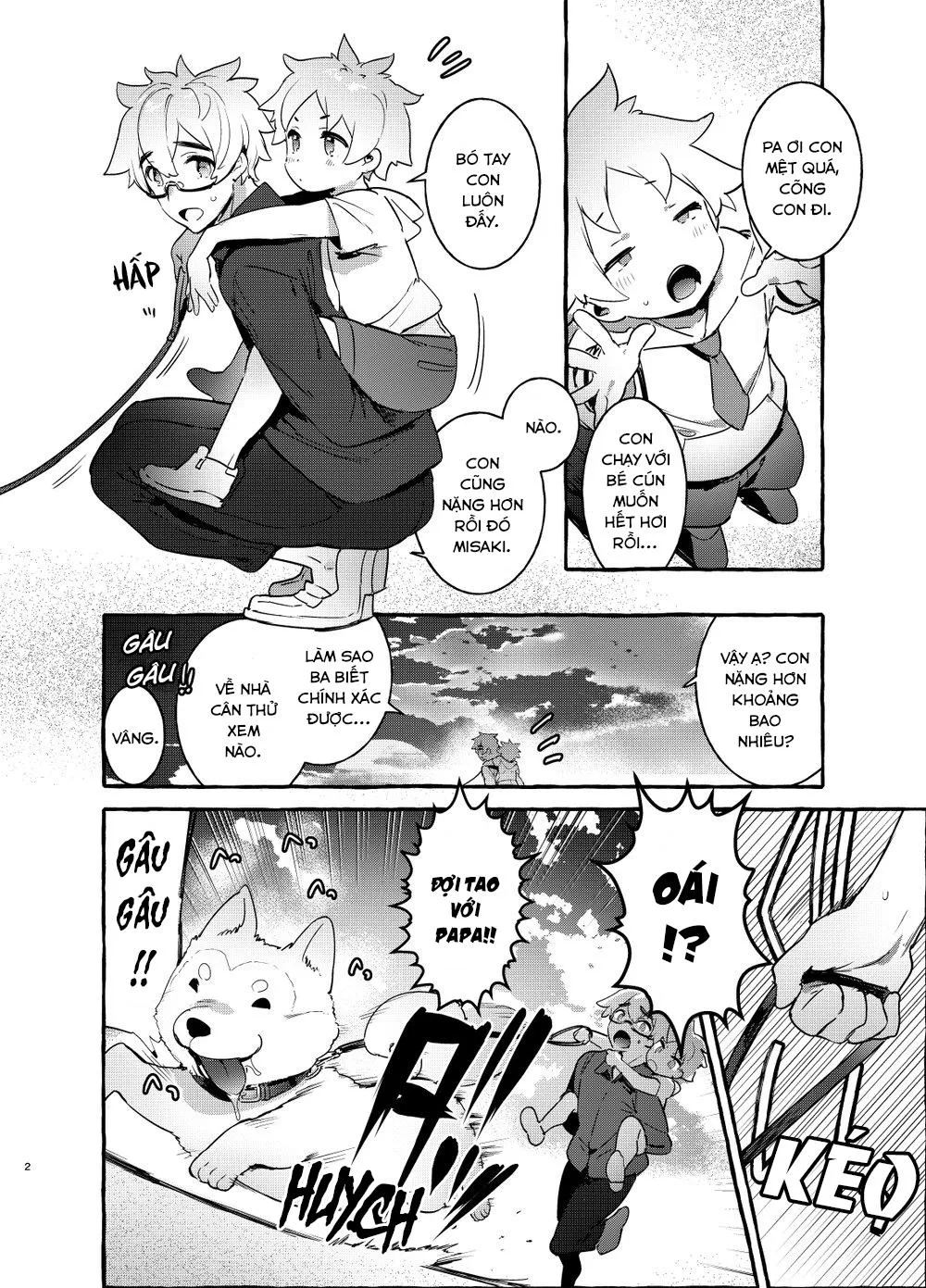 Lịch Sử Đen Tối Của Cha-Người Cha M Là Cún Con Gâu Gâu Chapter 1 Trang 3