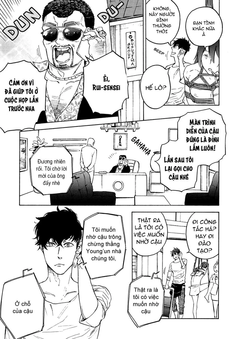 Liệu tôi có thể trói cậu lại được chứ Yakuza-san Chapter 1 Trang 6