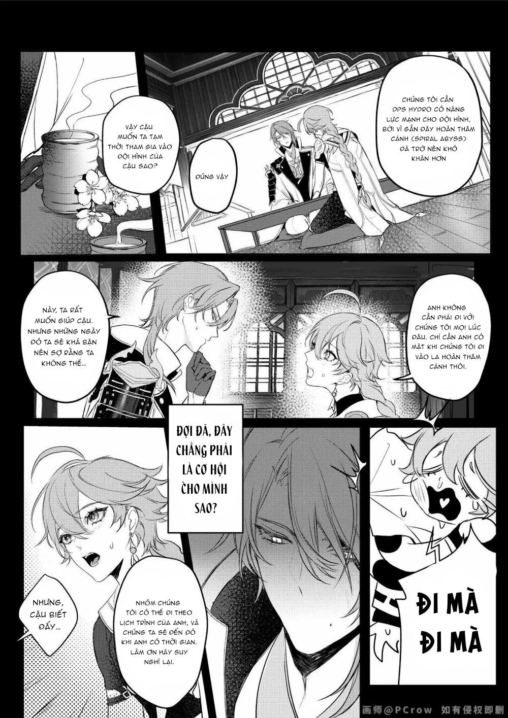 Limerence – Genshin Impact dj Chapter 1 Trang 7