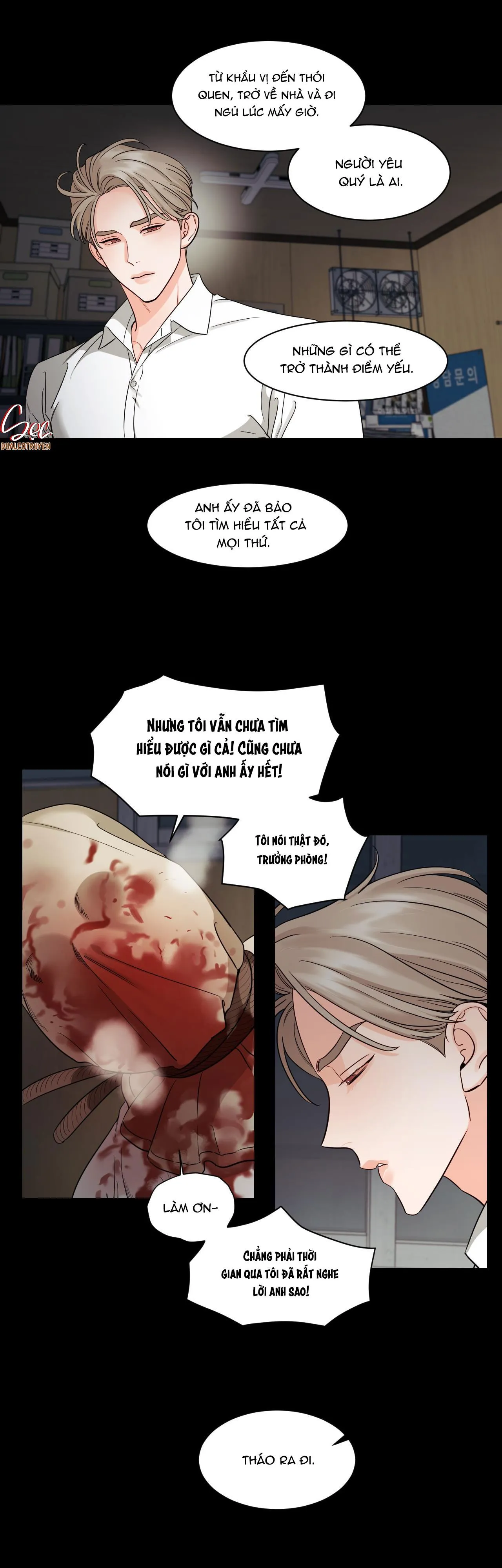 LĨNH VỰC BÓNG TỐI Chapter 32 Trang 4