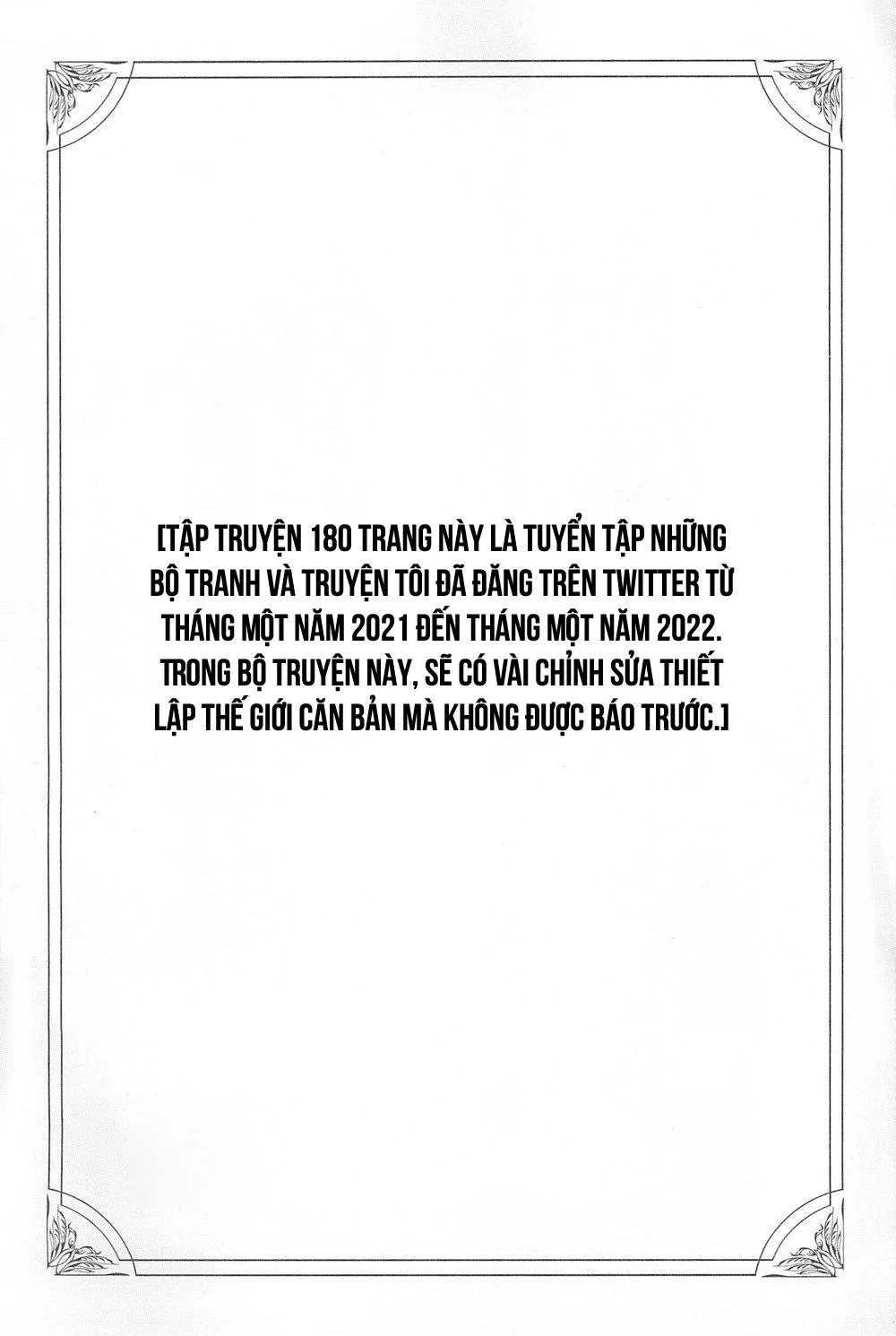 LIST TRUYỆN MANGA NGẮN THEO YÊU CẦU Chapter 1 Trang 3