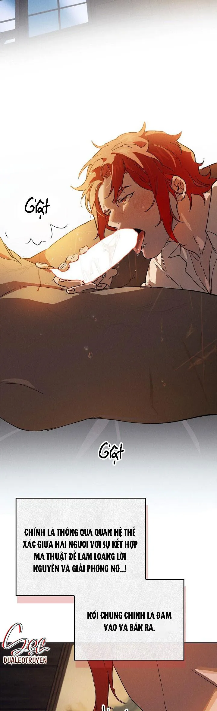 LỜI NGUYỀN MÀU ĐỎ CỦA HIỆP SĨ Chapter 2 Trang 9