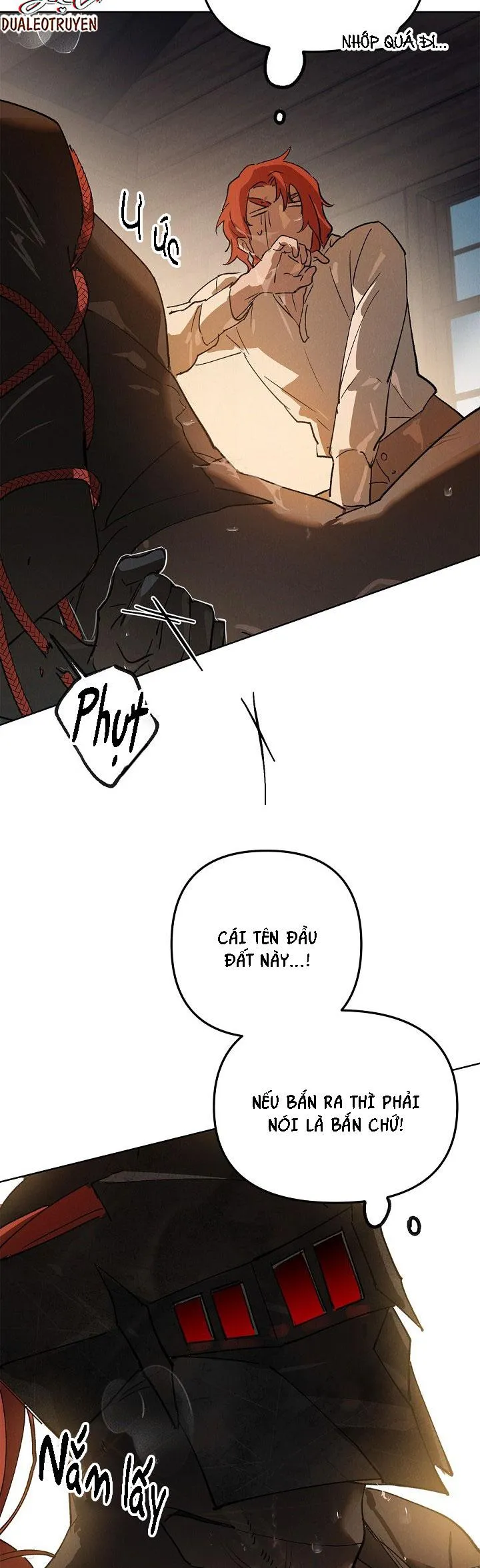LỜI NGUYỀN MÀU ĐỎ CỦA HIỆP SĨ Chapter 2 Trang 16