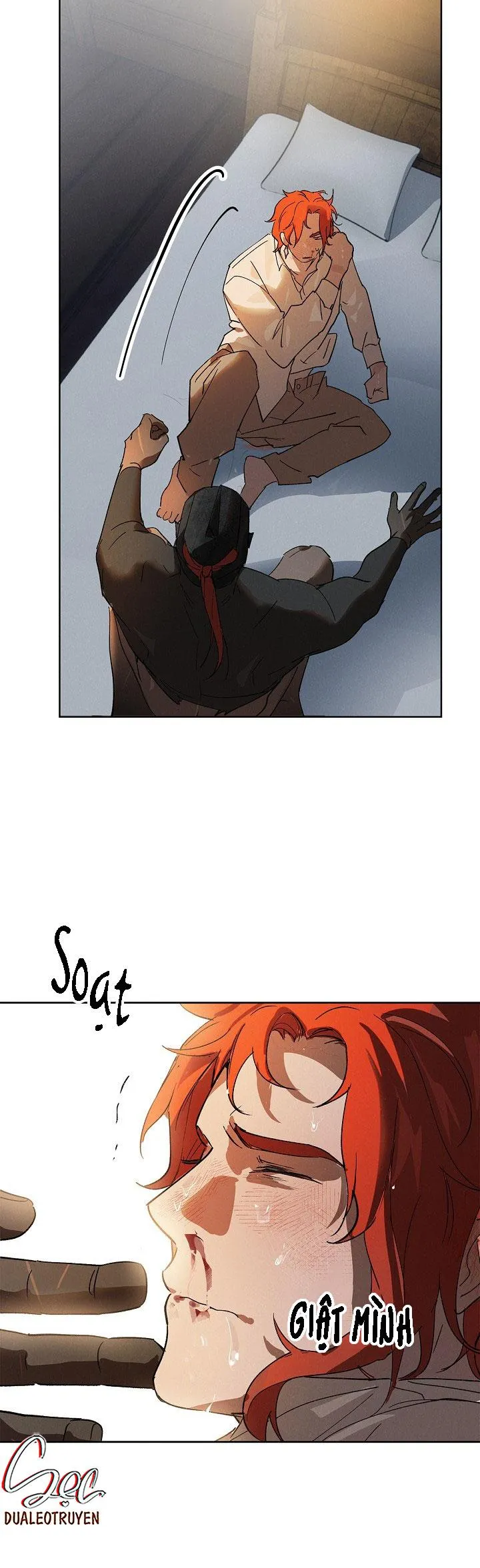 LỜI NGUYỀN MÀU ĐỎ CỦA HIỆP SĨ Chapter 2 Trang 36