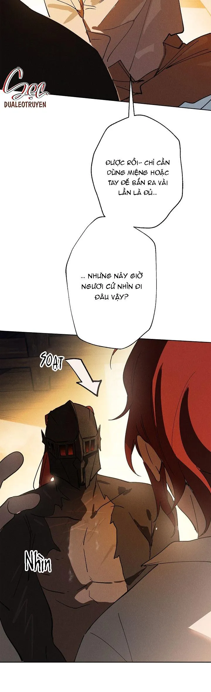 LỜI NGUYỀN MÀU ĐỎ CỦA HIỆP SĨ Chapter 2 Trang 46