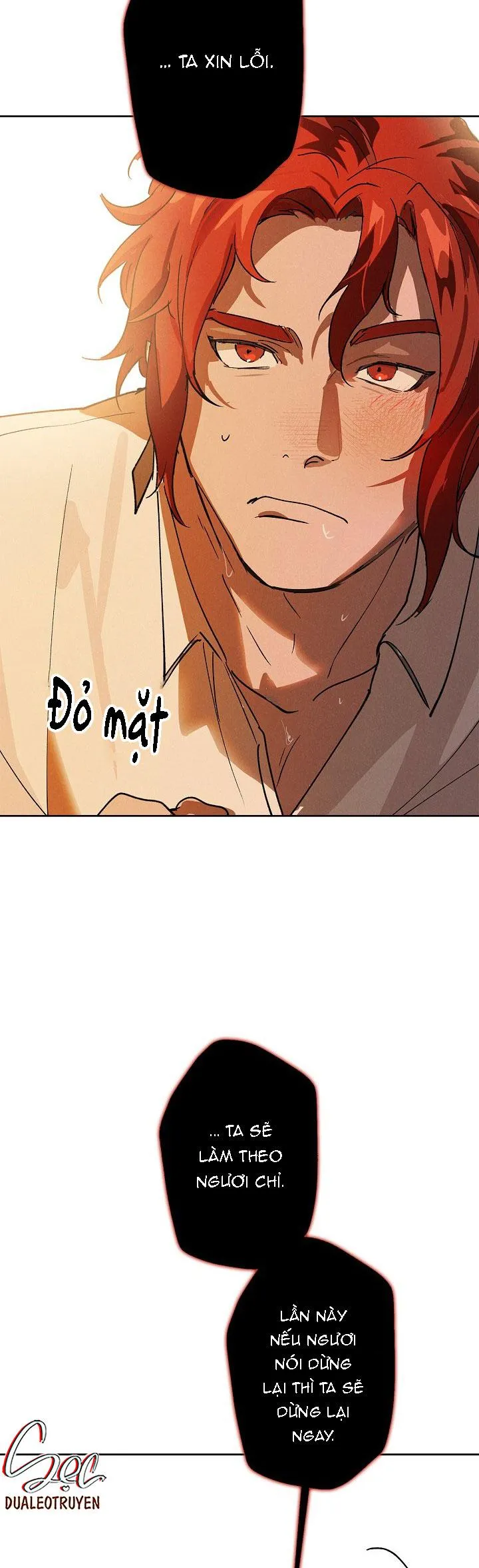 LỜI NGUYỀN MÀU ĐỎ CỦA HIỆP SĨ Chapter 2 Trang 48