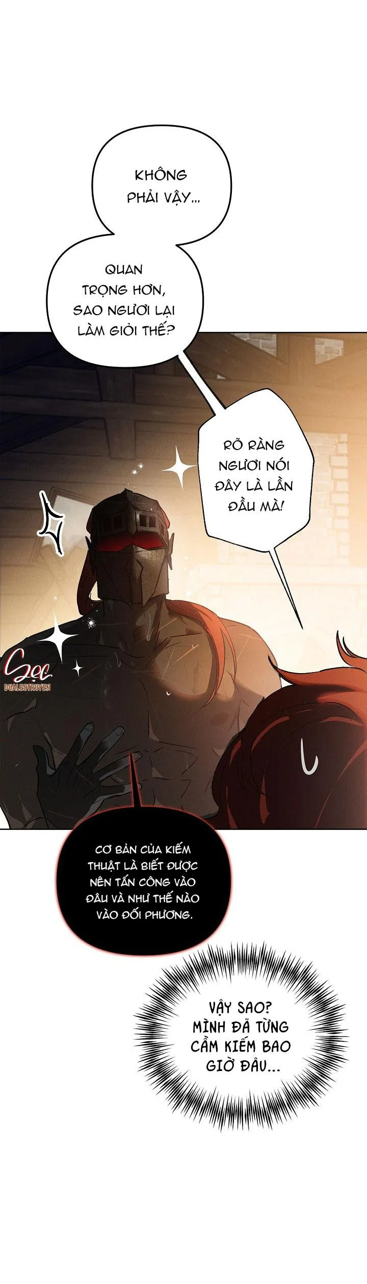 LỜI NGUYỀN MÀU ĐỎ CỦA HIỆP SĨ Chapter 3 Trang 3