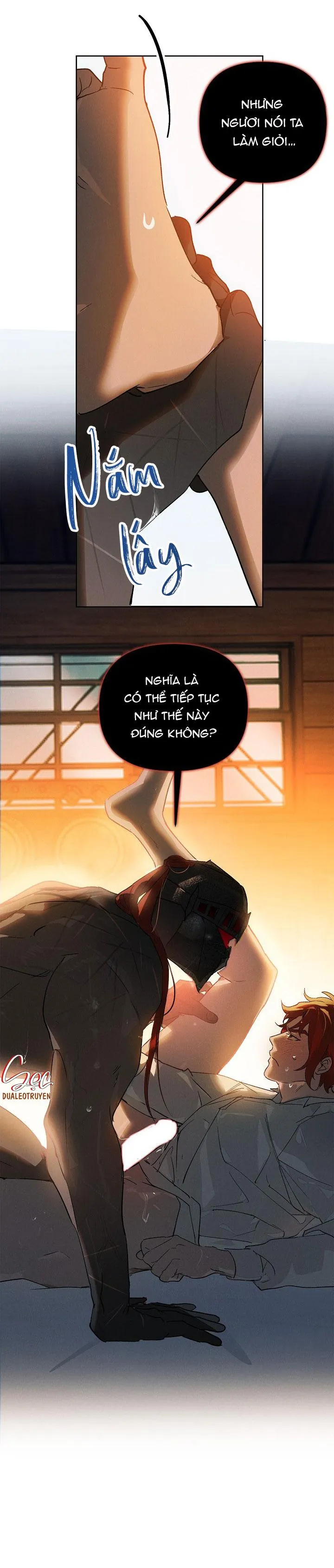 LỜI NGUYỀN MÀU ĐỎ CỦA HIỆP SĨ Chapter 3 Trang 4