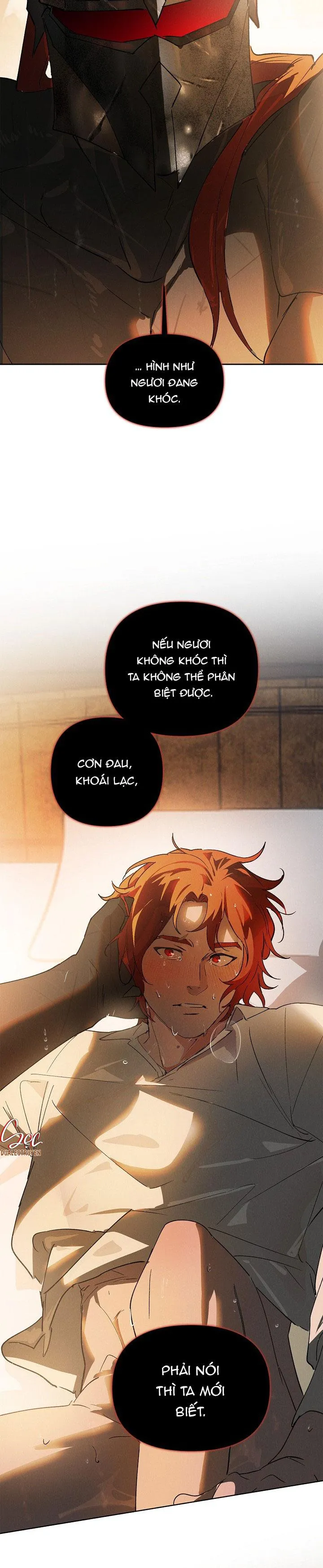 LỜI NGUYỀN MÀU ĐỎ CỦA HIỆP SĨ Chapter 3 Trang 11