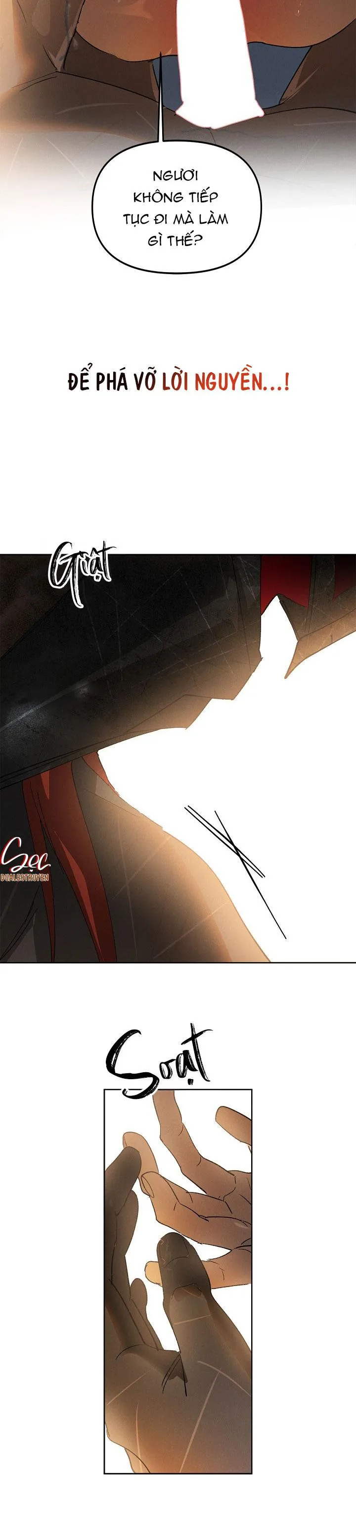 LỜI NGUYỀN MÀU ĐỎ CỦA HIỆP SĨ Chapter 3 Trang 14