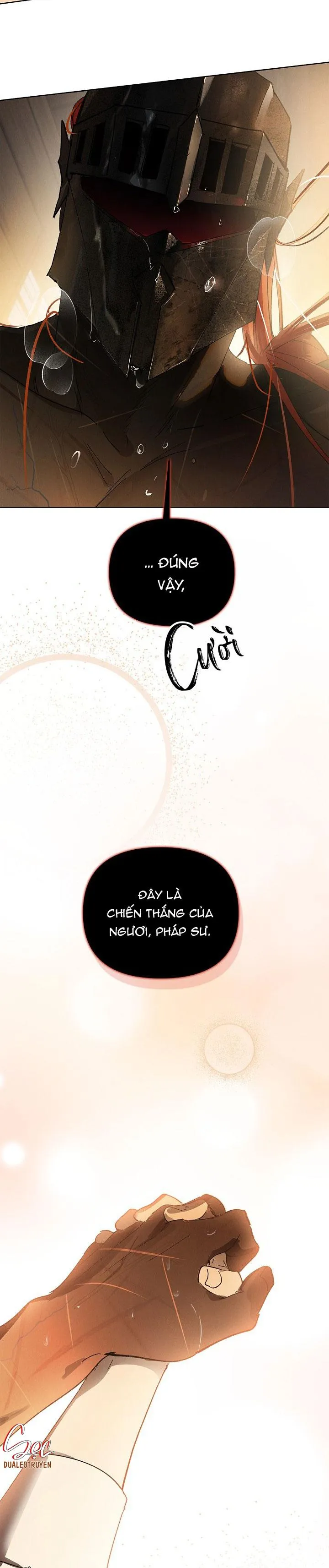 LỜI NGUYỀN MÀU ĐỎ CỦA HIỆP SĨ Chapter 3 Trang 25