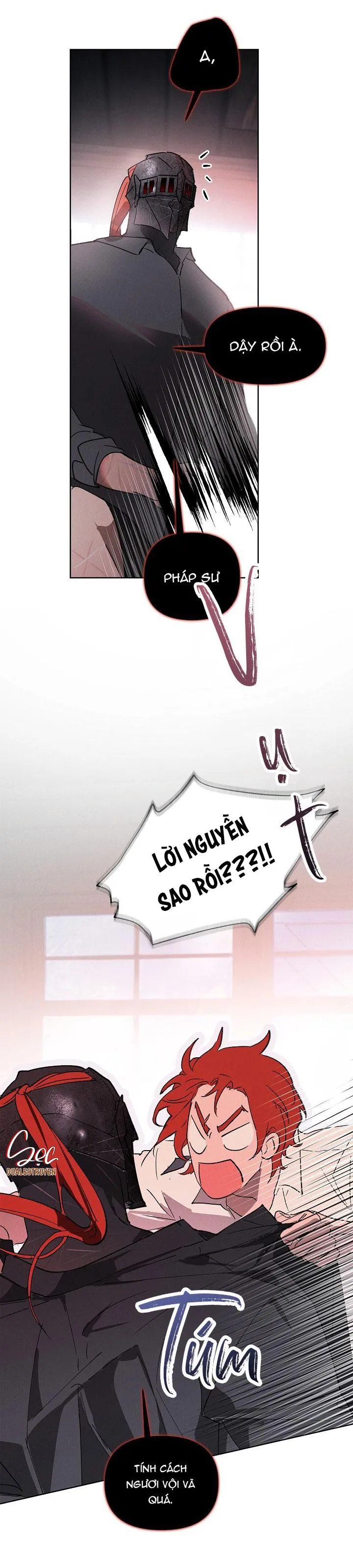 LỜI NGUYỀN MÀU ĐỎ CỦA HIỆP SĨ Chapter 3 Trang 28