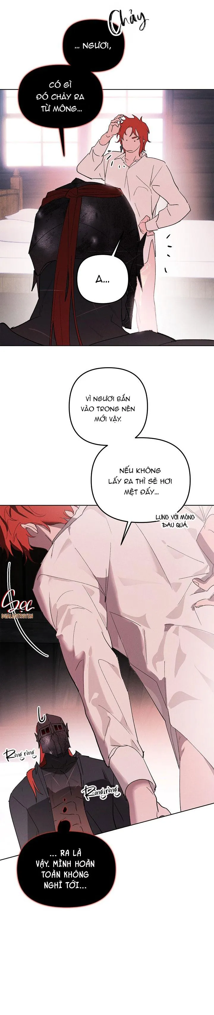 LỜI NGUYỀN MÀU ĐỎ CỦA HIỆP SĨ Chapter 3 Trang 30