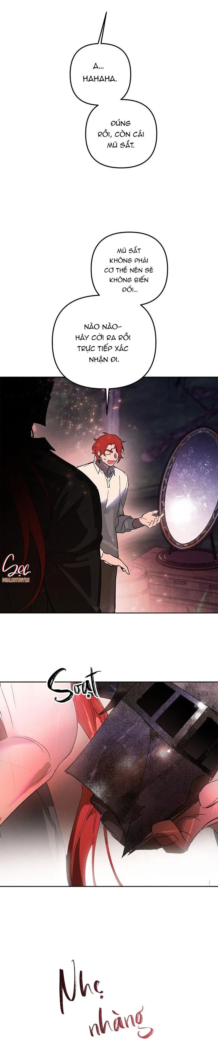 LỜI NGUYỀN MÀU ĐỎ CỦA HIỆP SĨ Chapter 5 Trang 18