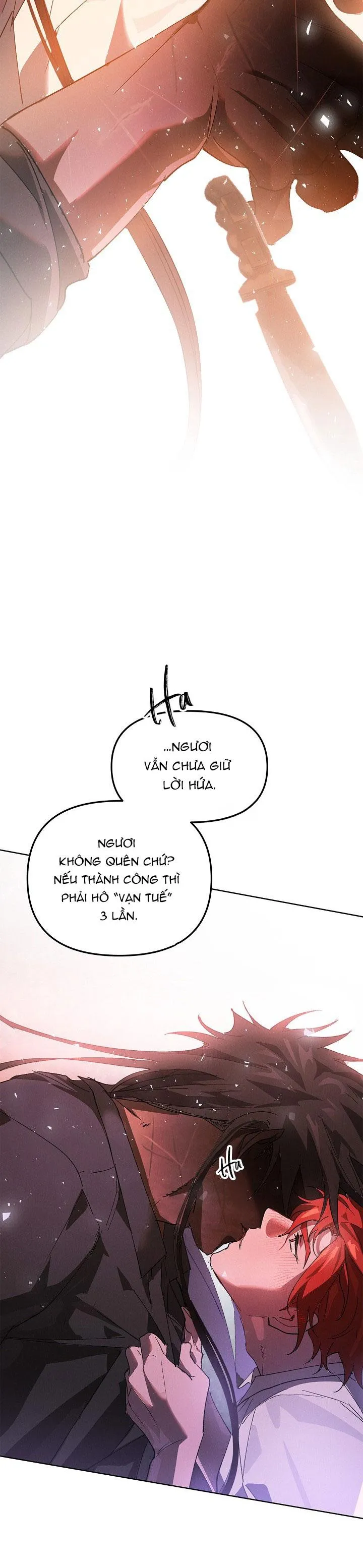 LỜI NGUYỀN MÀU ĐỎ CỦA HIỆP SĨ Chapter 5 Trang 25