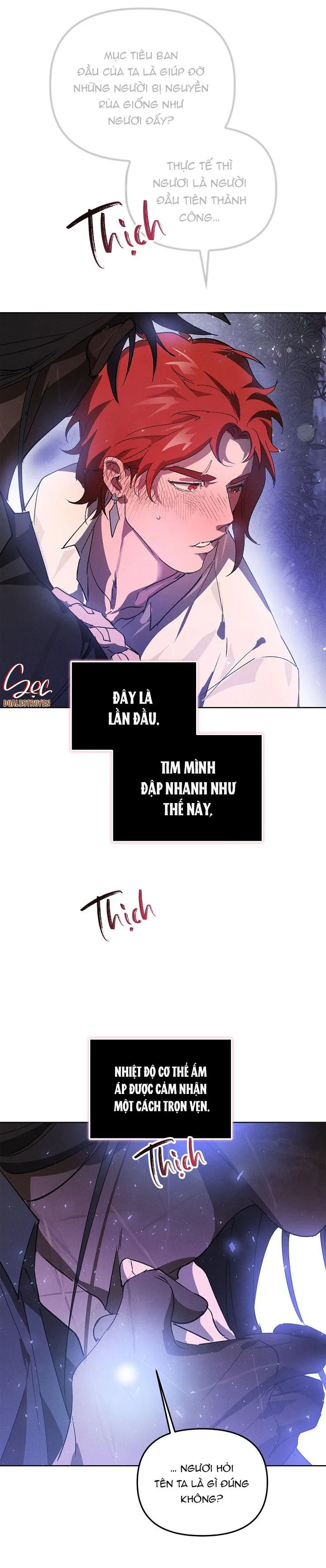 LỜI NGUYỀN MÀU ĐỎ CỦA HIỆP SĨ Chapter 5 Trang 28