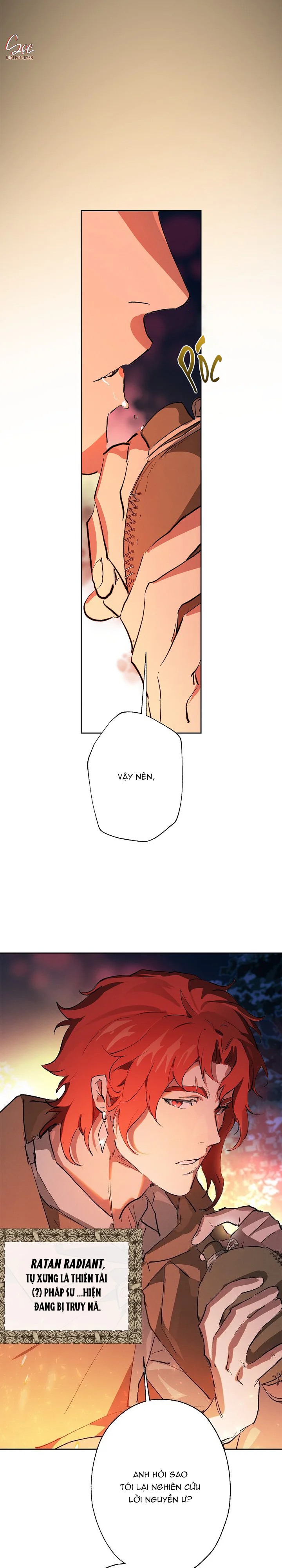 LỜI NGUYỀN MÀU ĐỎ CỦA HIỆP SĨ Chapter 6 Trang 8