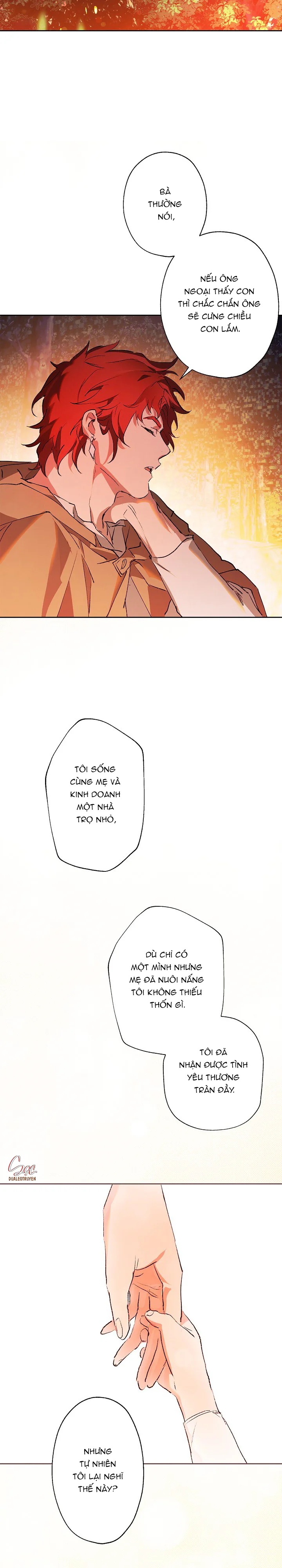 LỜI NGUYỀN MÀU ĐỎ CỦA HIỆP SĨ Chapter 6 Trang 14