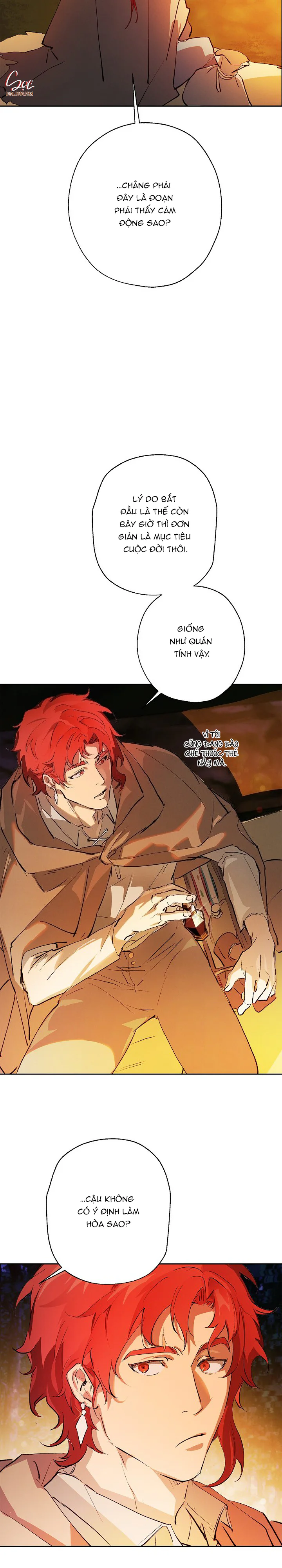 LỜI NGUYỀN MÀU ĐỎ CỦA HIỆP SĨ Chapter 6 Trang 18