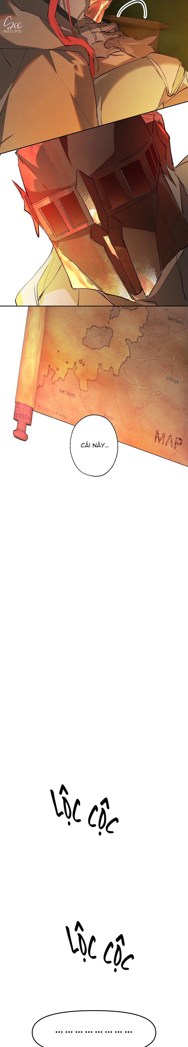 LỜI NGUYỀN MÀU ĐỎ CỦA HIỆP SĨ Chapter 6 Trang 22