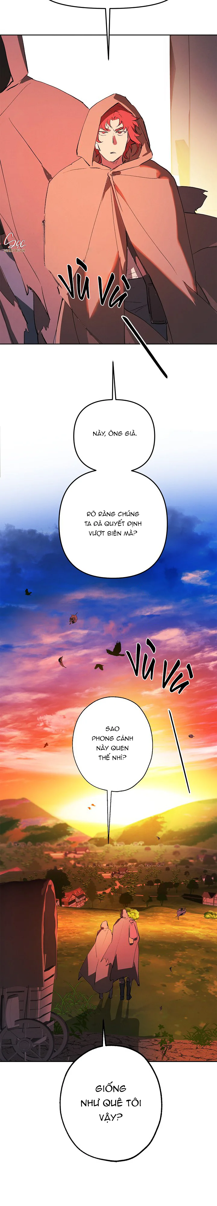 LỜI NGUYỀN MÀU ĐỎ CỦA HIỆP SĨ Chapter 6 Trang 23