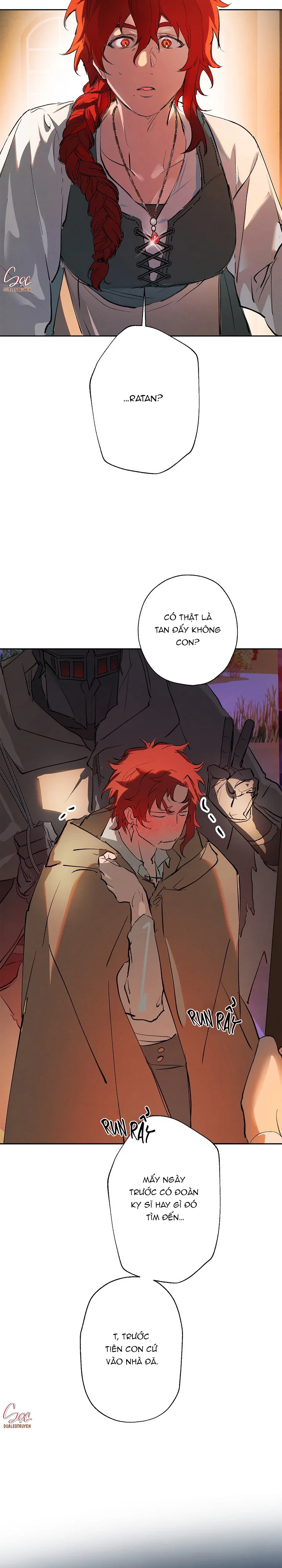 LỜI NGUYỀN MÀU ĐỎ CỦA HIỆP SĨ Chapter 6 Trang 26