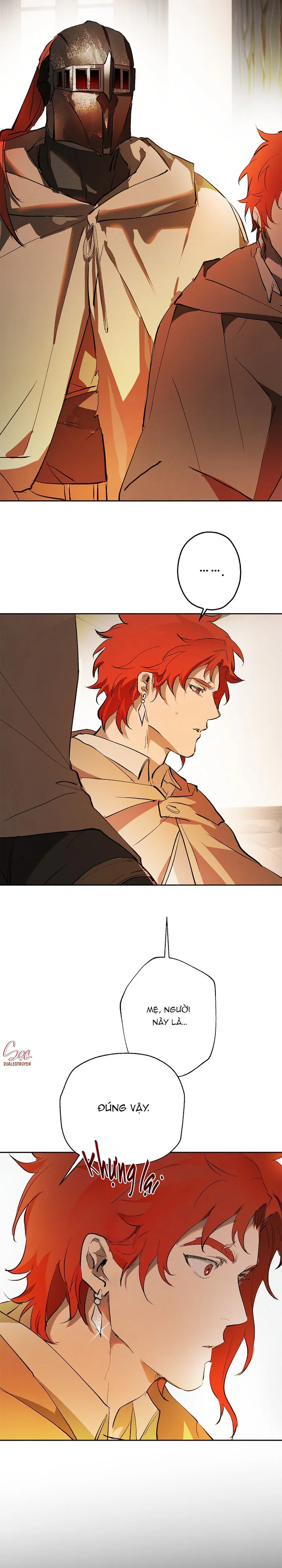 LỜI NGUYỀN MÀU ĐỎ CỦA HIỆP SĨ Chapter 6 Trang 29