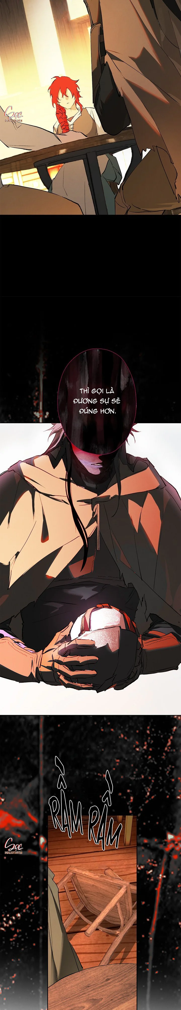 LỜI NGUYỀN MÀU ĐỎ CỦA HIỆP SĨ Chapter 6 Trang 31
