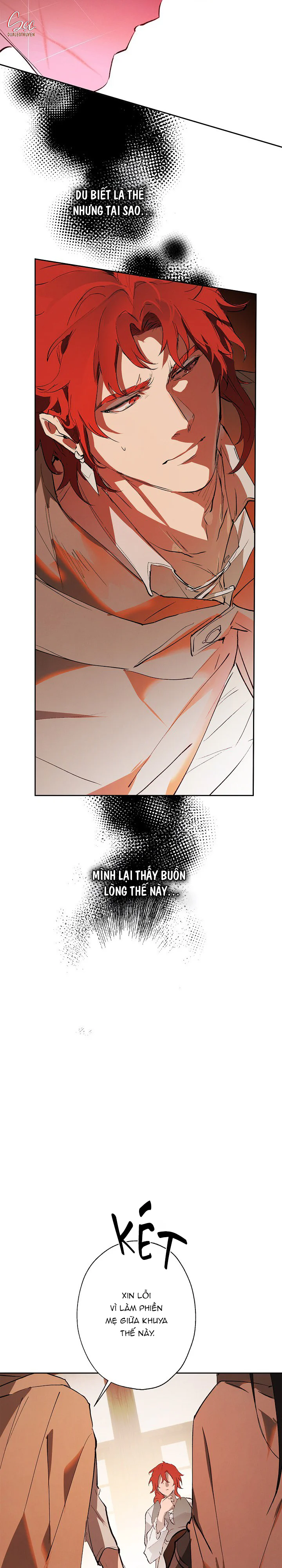 LỜI NGUYỀN MÀU ĐỎ CỦA HIỆP SĨ Chapter 6 Trang 33