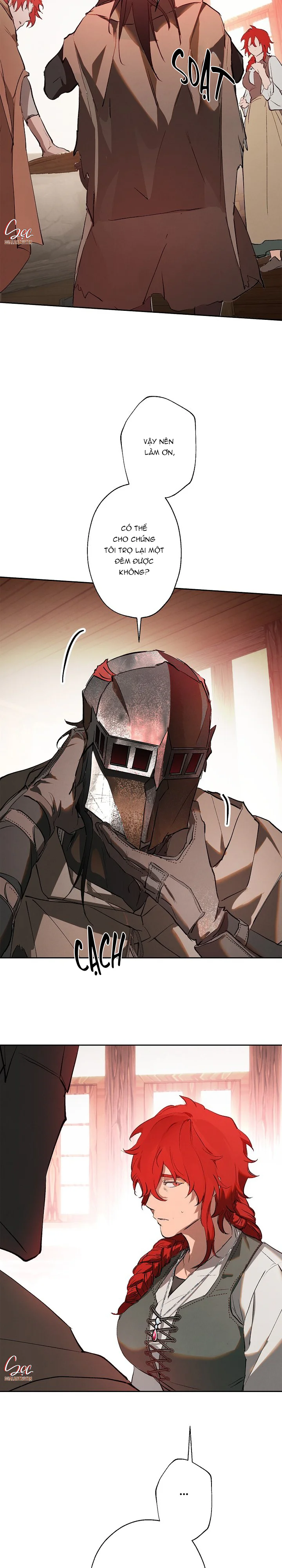 LỜI NGUYỀN MÀU ĐỎ CỦA HIỆP SĨ Chapter 6 Trang 36